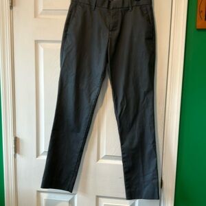 Grey gap men’s tailored khaki pants 28x30 slim fit